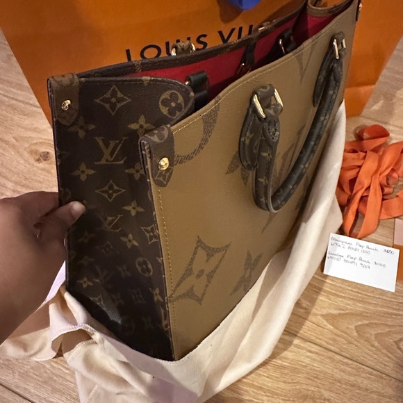 LV ON THE GO MM bag. Very new! Never used - Picture 4 of 7